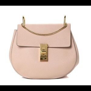 Chloe Drew Pink Leather Bag